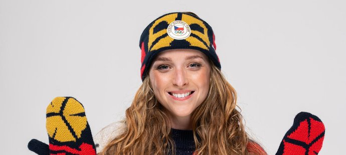 Markéta Davidová se fotila v olympijské kolekci