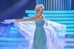 Markéta Konvičková jako Elsa z Ledového království v show Tvoje tvář má známý hlas.
