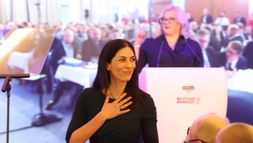Markéta Pekarová Adamová na sněmu TOP 09