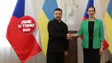 Natřískaný program Zelenského v Česku: Ve Sněmovně ho vítala Pekarová