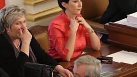 Markéta Pekarová Adamová (TOP 09) ve Sněmovně (říjen 2023)