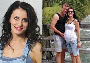 Těhotná Markéta Procházková v osmém měsíci těhotenství