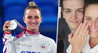 Pohádkové období stříbrné medailistky Vondroušové: Po životním úspěchu zásnuby! Pohádkové období stříbrné medailistky Vondroušové: Po životním úspěchu zásnuby!