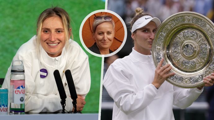 Maminka Markéty Vondroušové neviděla celý finálový zápas.