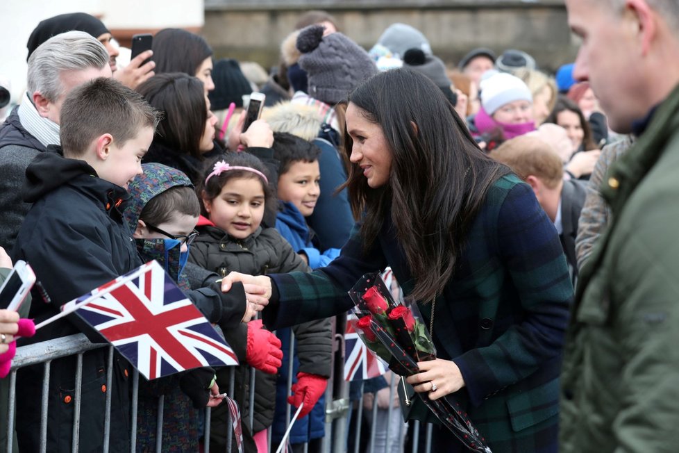 Princ Harry s Meghan Markle ve Skotsku