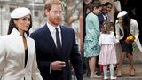 Meghan Markle poprvé na veřejnosti s královnou Alžbětou II.: Podívejte se, co si oblékla!