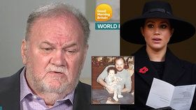 Tak tohle je silná káva: Thomas Markle vyhrožuje Meghan!