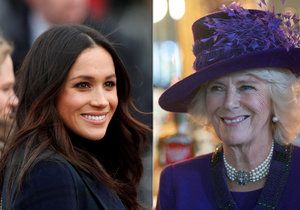 Meghan Markle dostává rady od Kamily.