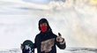 Válet umí Kuba nejen v bráně, ale také na snowboardu. Válet umí Kuba nejen v bráně, ale také na snowboardu.