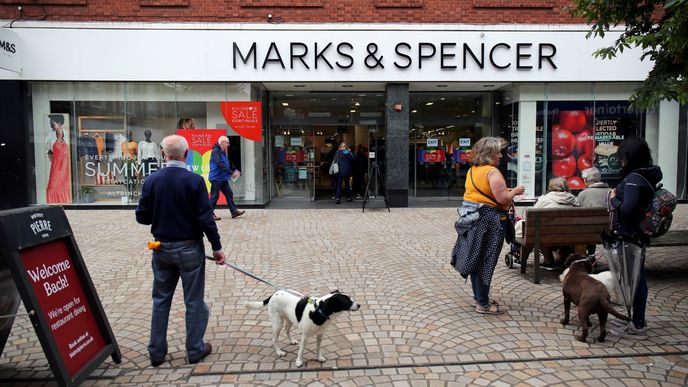 Prodejna Marks & Spencer v britském městě Altrincham