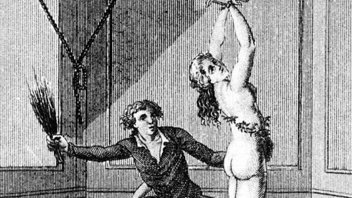 Erotické ilustrace Markýze de Sade