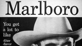 Značka cigaret vytvořila Marlboro mana v roce 1954