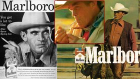 Marlboro man Eric Lawson (na fotce uprostřed) zemřel na chronickou plicní chorobu