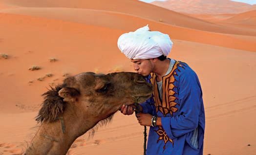 Pár dní v poušti s naším průvodcem Karimem a velbloudářem Mohou bylo nezapomenutelným zážitkem.