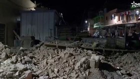 Zemětřesení v Maroku si vyžádalo stovky mrtvých.