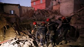 Následky ničivého zemětřesení v Maroku (11. 9. 2023)