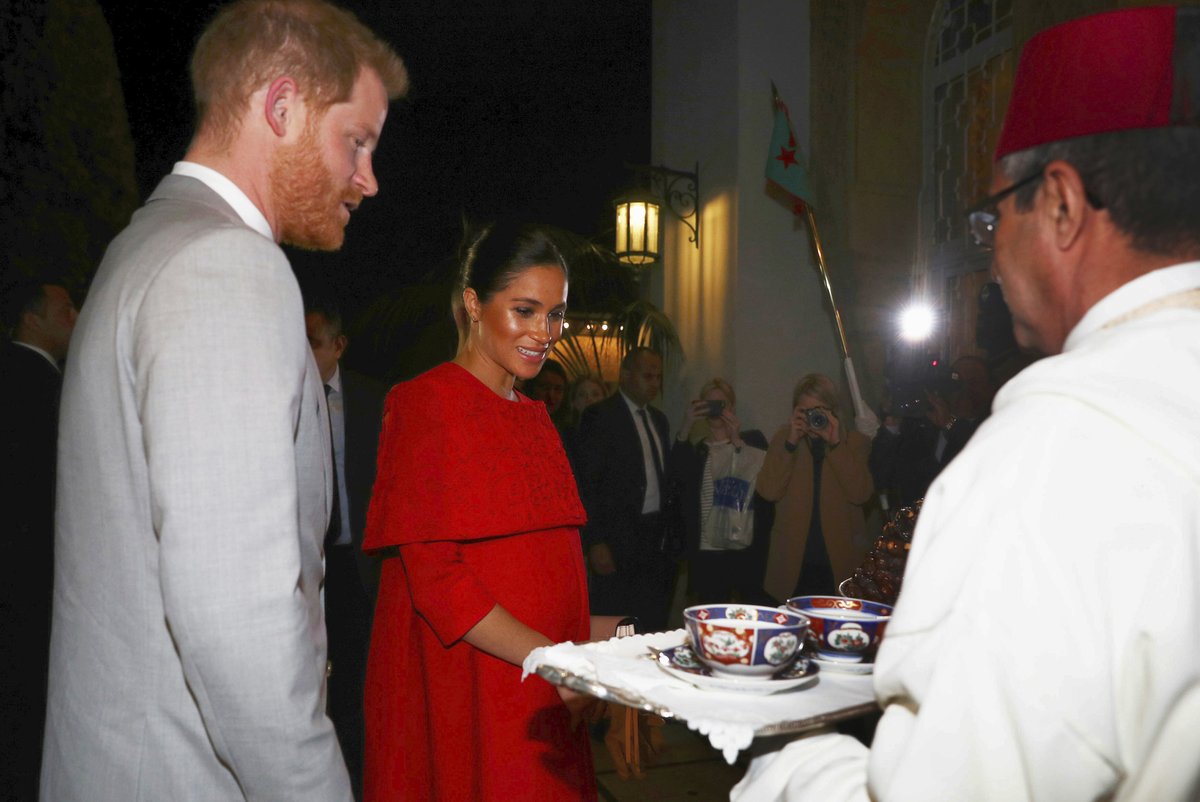 Princ Harry a vévodkyně Meghan v Maroku.