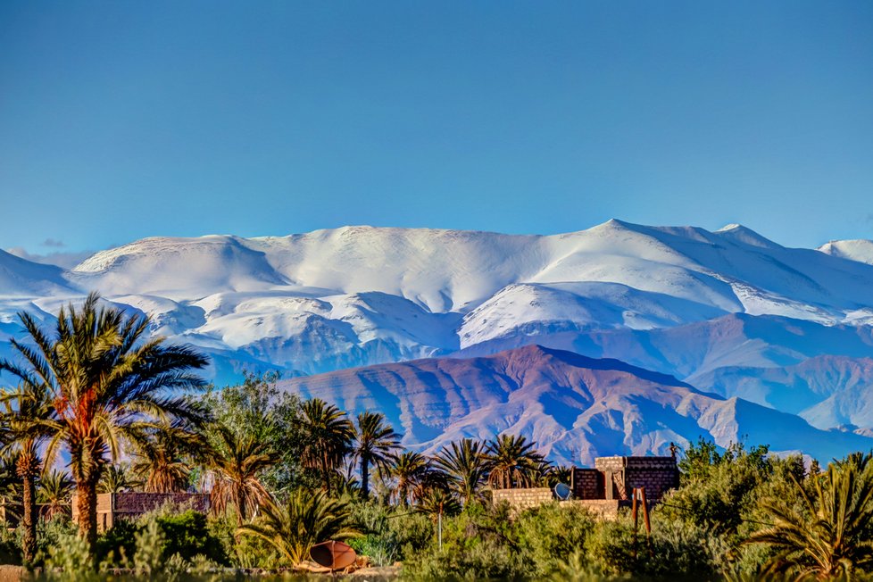 Pohoří Atlas v Maroku