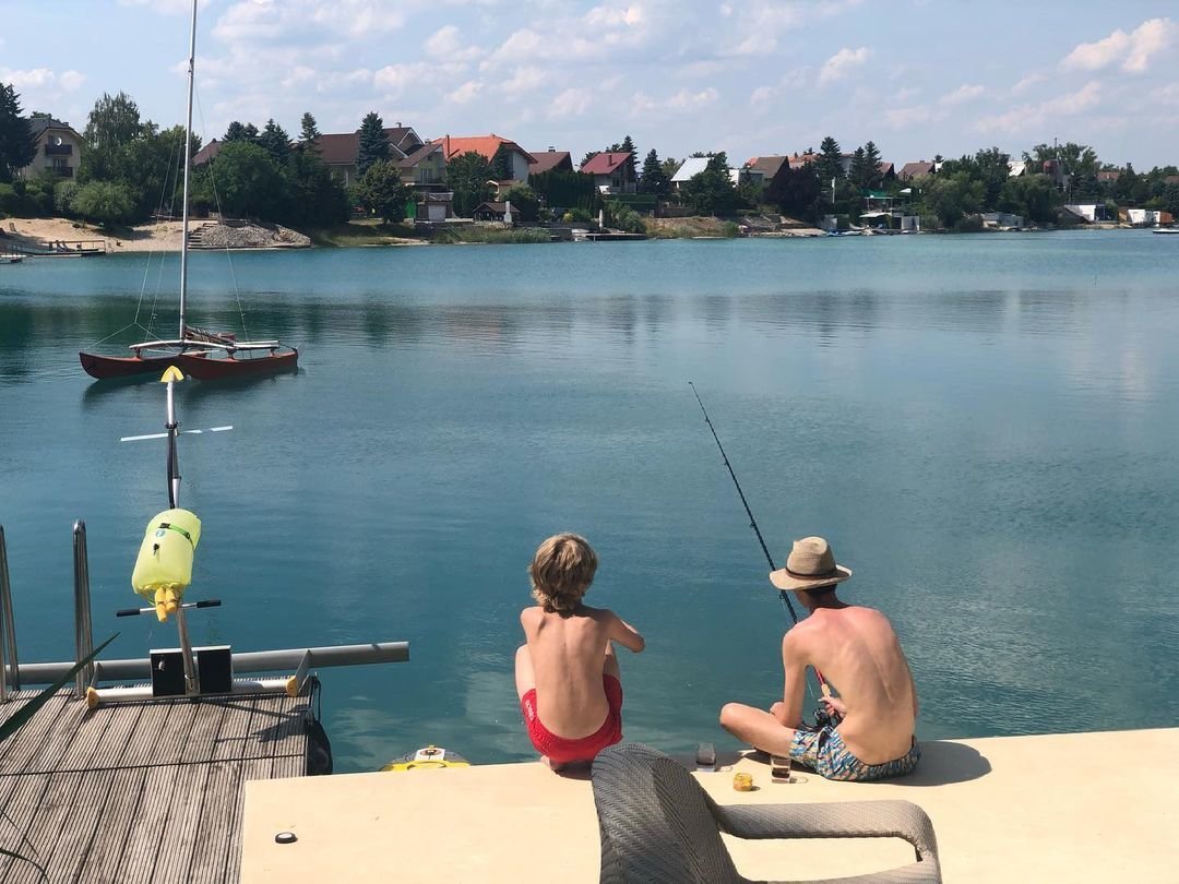 Maroš Kramár miluje svoji vilu u jezera.