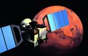 Evropská kosmická sonda Mars Express  se věnuje od prosince 2003 především průzkumu povrchu Marsu