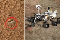 Chodí marťani do supermarketu? Sonda Curiosity našla na Marsu igelitový sáček