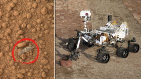 Curiosity našla na Marsu igelit, jak se tam ale dostal?