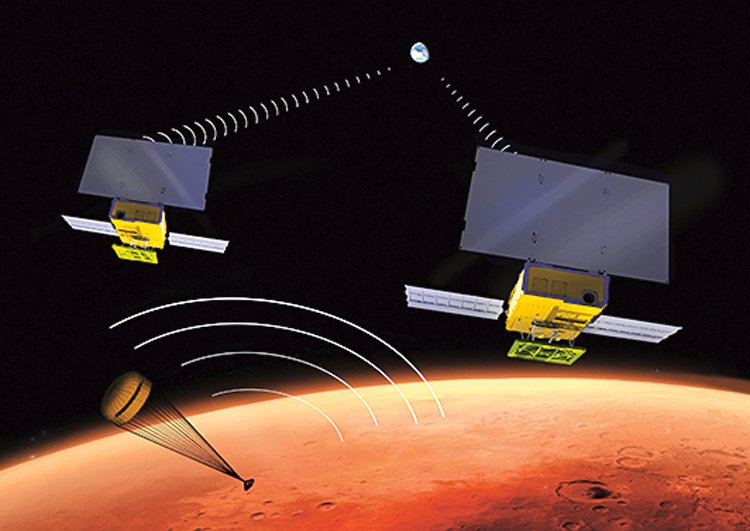 Družice MarCO budou přenášet data během přistání sondy InSight