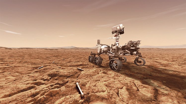Mars 2020: Malý rover v budoucnu posbírá vzorky, které Perseverance zanechá na povrchu