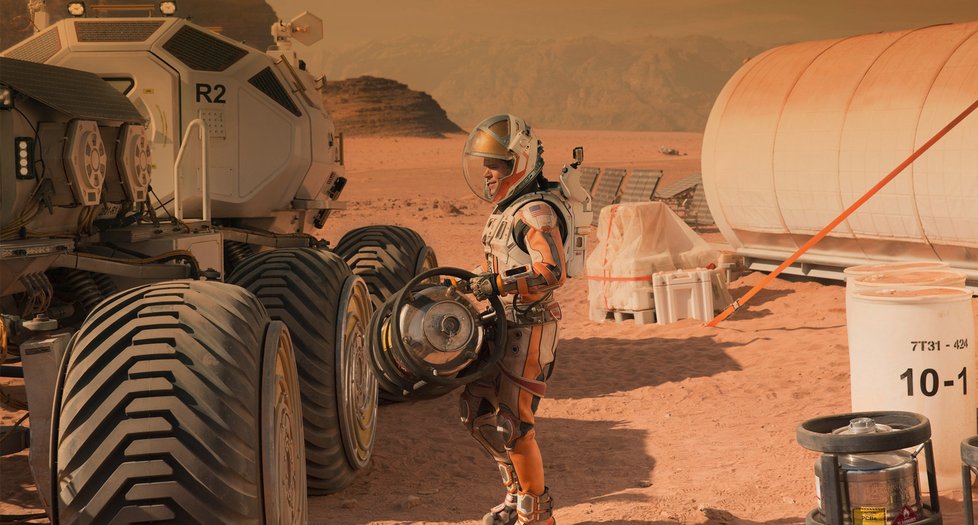 Na Mars se podíval i Matt Damon, ovšem pouze prostřednictvím filmu Marťan.