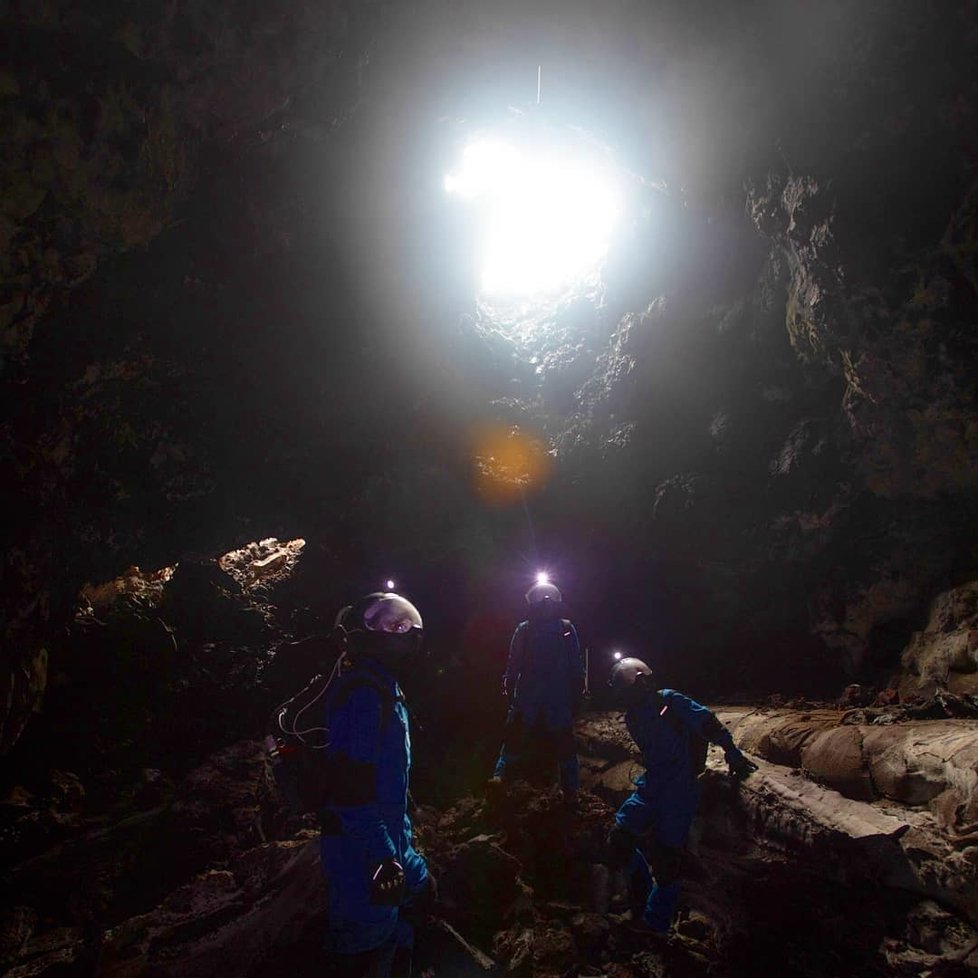 V jeskyních provádějí skutečný výzkum organismů z extrémních prostředí.