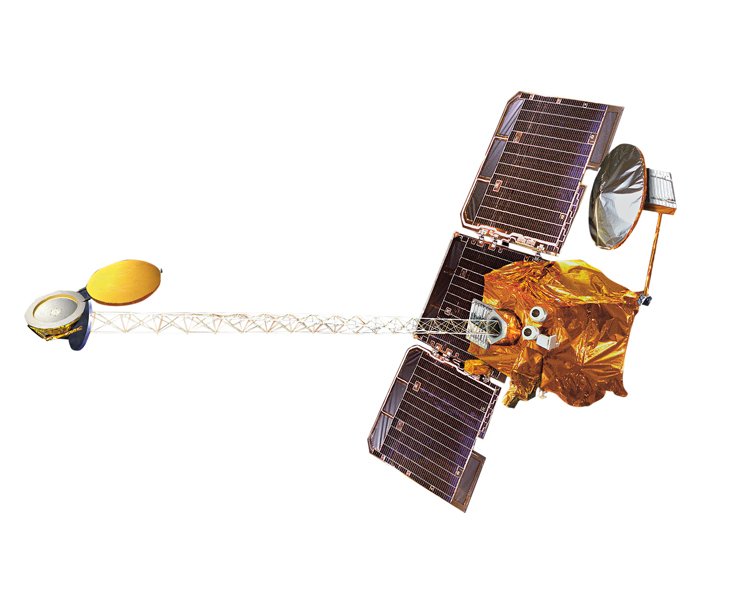 Sonda Mars Odyssey obíhá okolo planety Mars od roku 2001