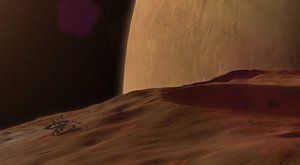 Marsovský měsíc Phobos je pod napětím