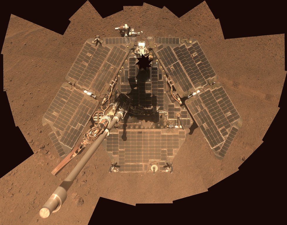 Fotografie letového programu Mars Exploration Rover Opportunity společnosti NASA