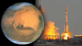 Z Bajkonuru odstartovala raketa k Marsu:  Má zkoumat stopy života.