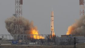 Z Bajkonuru odstartovala raketa k Marsu:  Má zkoumat stopy života.