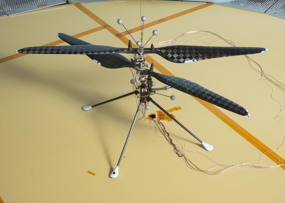 Vrtulník pro průzkum Marsu