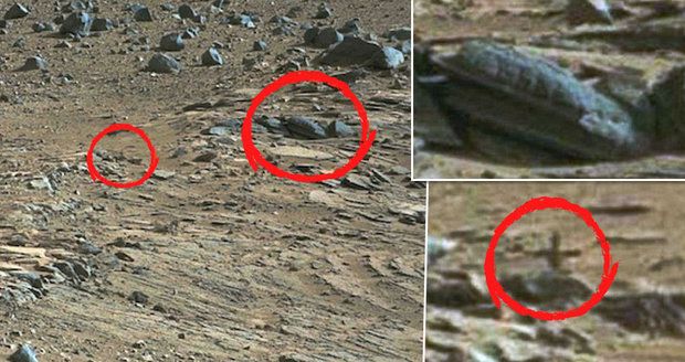 Na Marsu objevili kříž: Je pod ním pohřben Marťan?