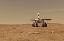 Menší rover v budoucnu vzorky posbírá a dopraví k sondě.