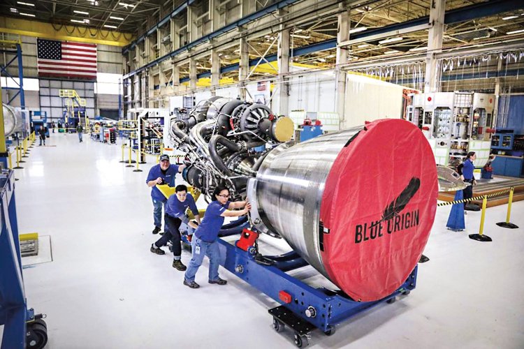 Motor BE-4 od firmy Blue Origin bude sloužit pro pohon rakety New Glenn, ale využije ho také raketa Vulcan
