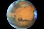Mars vyfoceným Hubbleovým vesmírným dalekohledem