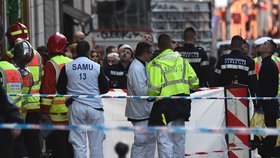 Muž zaútočil nožem v centru Marseille.