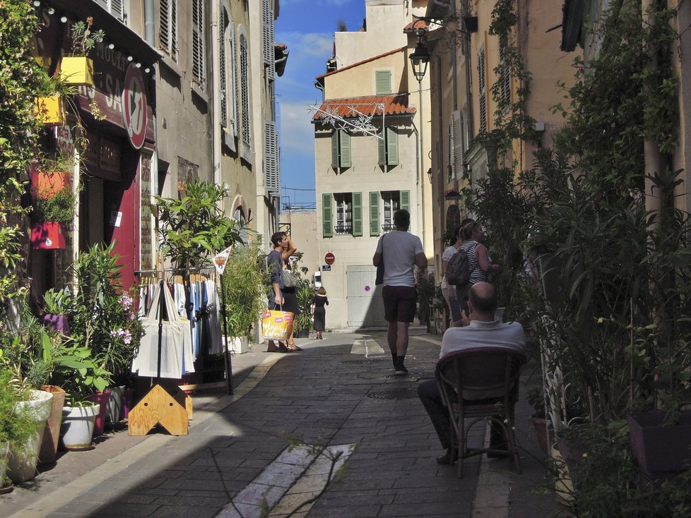 Dříve to bylo nebezpečné místo, dnes je čtvrť Le Panier oblíbená pro svůj klid