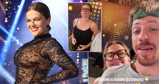 Marta Jandová si při trénincích na StarDance zablokovala záda...