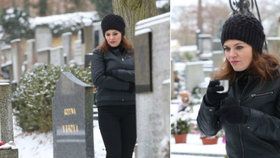 Marta Jandová běhala kvůli natáčení v mrazech mezi hroby.