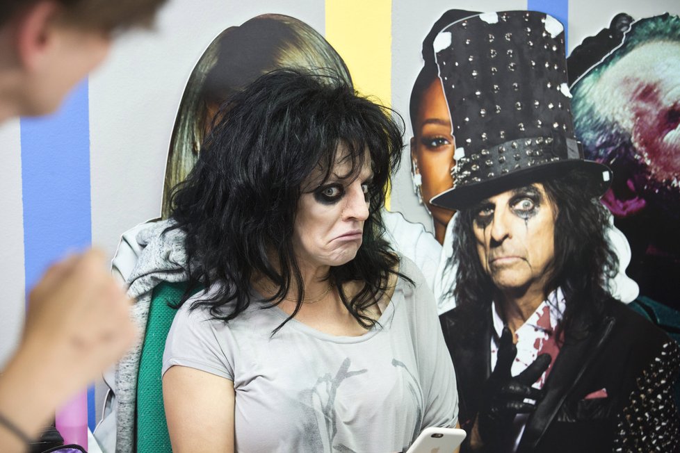 Marta Jandová jako Alice Cooper!