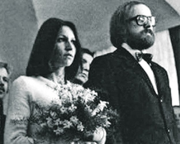 Svatba Marty Kubišové s režisérem Janem Moravcem