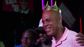 Martelly slavil triumf až do rána