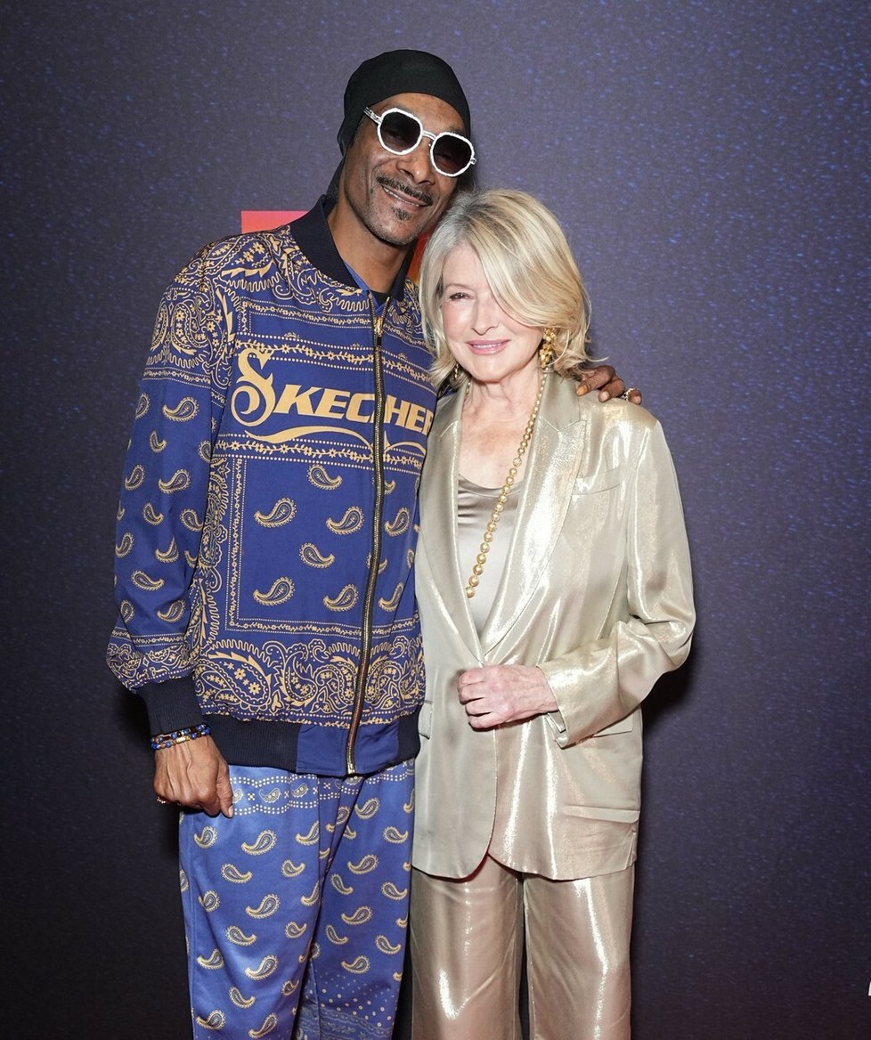 Martha Stewartová a Snoop Dogg