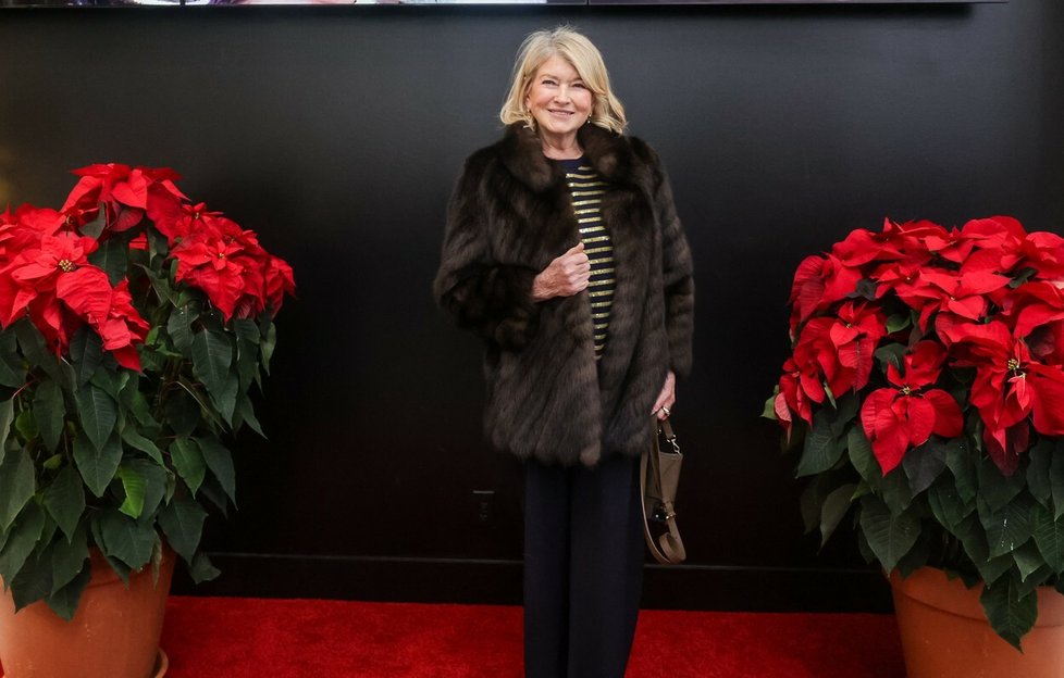 Martha Stewartová vypadá i po osmdesátce fantasticky.