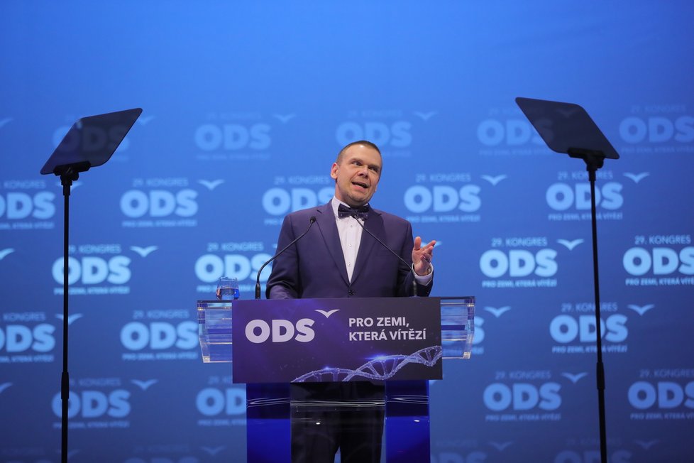 29. kongres ODS: Kandidát na místopředsedu strany Martin Baxa (18.1.2020)